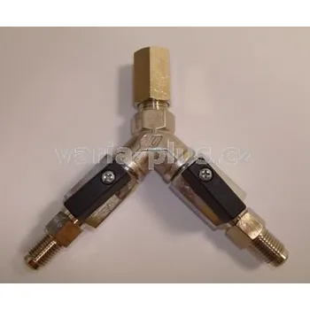Příslušenství pro výčepní zařízení Celli Difuzor CO2 Y s kulovými ventily 7/16