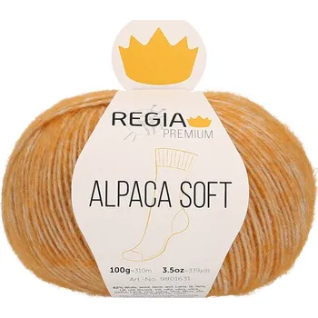 Příze Regia Premium Alpaca Soft 40 Zlatá (Příze Regia Premium Alpaca Soft 40 Gold meliert)