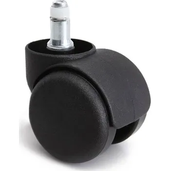 Pojezdové kolečko Kolečko plastové s brzdou 50 mm (sada 5 ks)