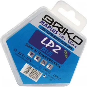 Lyžařský vosk vosk Briko Maplus LP2 Blue (-20/-10°C), 100g 111424