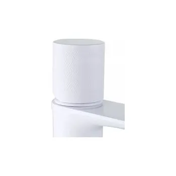 Splachovací tlačítko Mexen - ROYO, ELBA ONE, designové tlačítko pro ovládání baterie, bílá, 74099-20