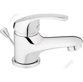 Vodovodní baterie FERRO Basic, umyvadlová baterie, chrom, BBC2