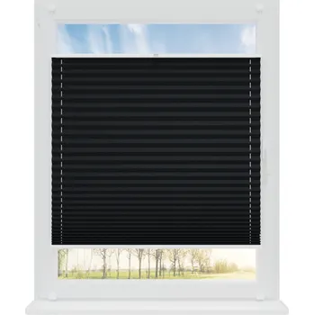 Roleta Roleta Plisovaná Tradiční Černá 106 cm x volitelná výška