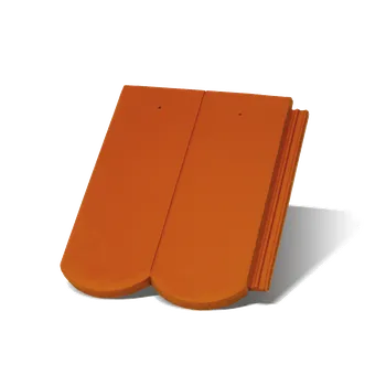 betonová krytina Taška poloviční RUNDO INOVA cihlová