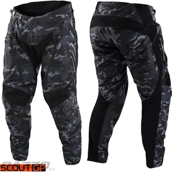 Moto kalhoty MX kalhoty TroyLeeDesigns GP Scout Off-Road Pant Camo Gray 2022 38