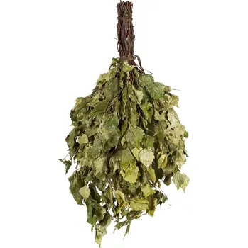 Koupelový kartáč Saunová metlička Bříza