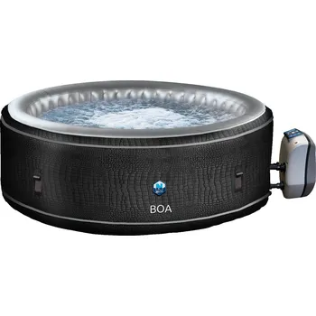 Vířivka Nafukovací mobilní vířivka HANSCRAFT NetSpa Boa - pro 5-6 osob, ohřev 2000W, čerpadlo 40W, 800L, 1.95x0.7m, kulatá (XXX020-H)