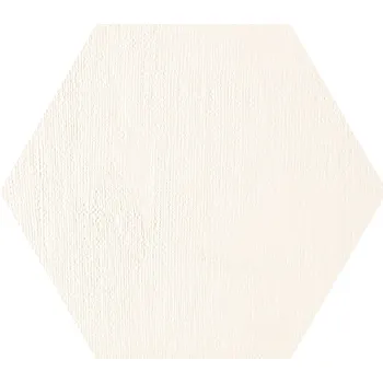 Stavební materiál Mild Garden white hex dekor scienny - obkládačka inzerto šestihran 19,2x22,1 bílá 6004878