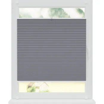 Roleta Plisa Plisovaná Roleta voštinová Grey 104 cm x volitelná výška