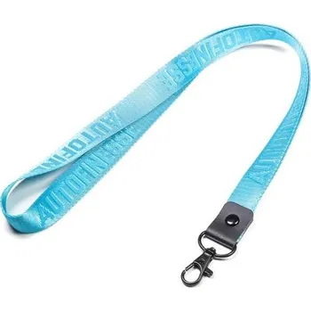 Dlouhá klíčenka Auto Finesse Luxury Embossed Lanyard Long Teal