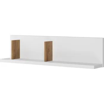 police Casarredo Police závěsná SOMAS 07 bílá/ořech natural