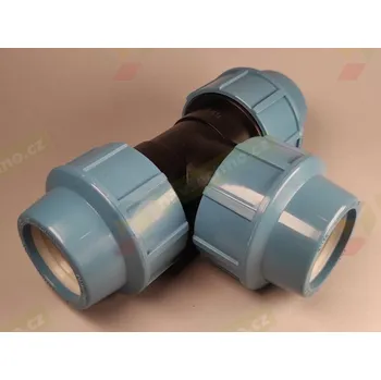Plastová svěrná spojka - tvarovka T kus 40mm