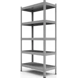 Regál Kovový Hard Metal 240x100x50 cm - 5 polic