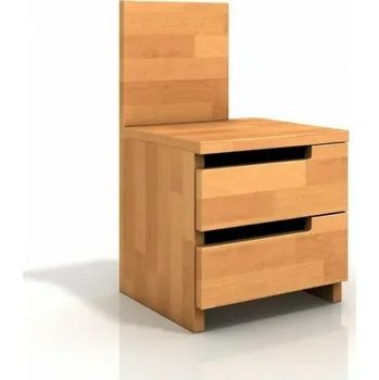 Noční stolek Visby Noční stolek Bergman High, buk masiv (Barva dřeva: Palisandr)