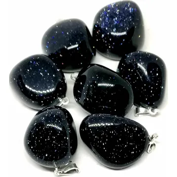 Přívěsek Avanturín modrý, přívěsek nepravidelný