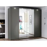 Casarredo Šatní skříň EDMONTON 255 láva/láva