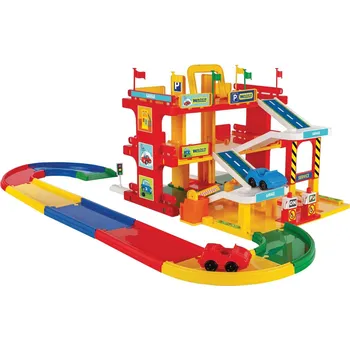 garáž Wader Toys Garáž servis + cesta 3 patra