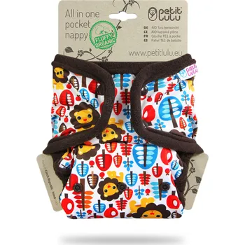 Plenkové kalhoty Petit Lulu s.r.o. Král džungle - All In One kapsová plena pat