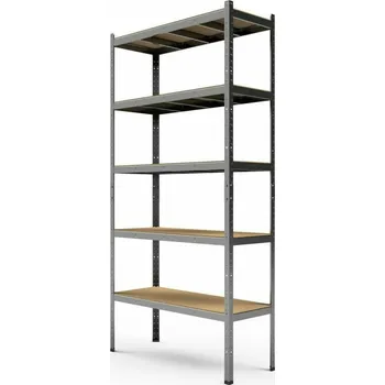 Regál Kovový Stark 220x90x45 cm - 6 polic