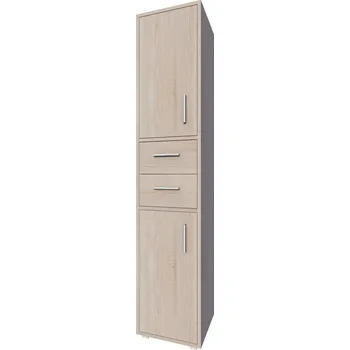 Šatní skříň Skříň kombinovaná dub sonoma ADAM R9(400)