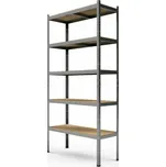 Regál Kovový Strong II. 200x120x45 cm - 5 polic