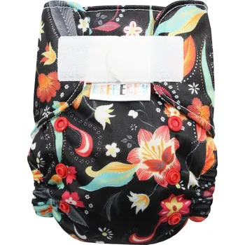 Plenkové kalhoty Breberky Ai2 BIO (S) - Noční květy SZ