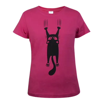 Dámské tričko Dámské Tričko Kočka - velikost XL (Velikost XL)