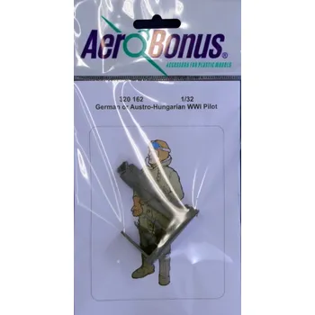 Plastikový model 1/32 German&Austro-Hungar.Pilot WWI (1 fig.) No.2