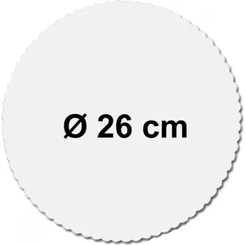 HIT OFFICE Podložka pod dorty slunečnice průměr 260 mm - [1 ks]