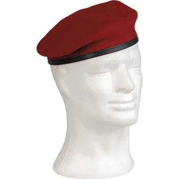 Kšiltovka Baret vlněný BW CDO - červený, 60