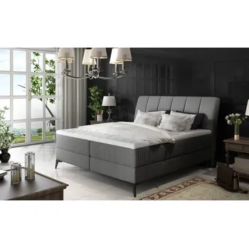 Ložnice EltapMeble Postel Aderito Boxspring 160x200 cm - Sawana 05 (barva potahu)