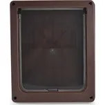 Dvířka Bentech pro psy a kočky hnědá - L