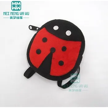 Plyšový batůžek pro American girl a Baby Born 43 cm Motiv: beruška