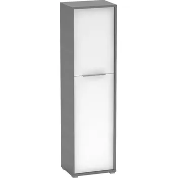 Policová skříň Tempo Kondela Policová skříň, grafit/bílá, RIOMA NEW TYP 08