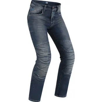Kalhoty na americký fotbal Pmj promo jeans Pánské moto jeansy PMJ Vegas CE (Barva: modrá, Velikost: 42)
