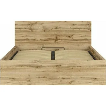 Postel Brwcz TETRIX LOZ/160/B dub wotan VČETNĚ ROŠTU BEZ MATRACE / 3BAL /