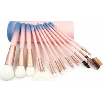 Kosmetický štětec Set 12 kusů ombre kosmetických štětců v tubě Shimia CARPZ15