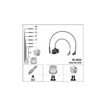 Zapalovací kabel Sada kabelů pro zapalování NGK RC-HE32 - HONDA