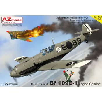 Plastikový model 1:72 Messerschmitt Bf 109 E-1 „Legion Condor“