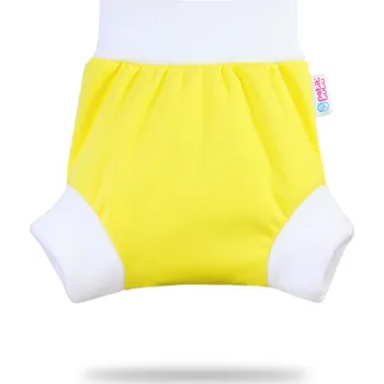 Plenkové kalhoty Petit Lulu s.r.o. Žluté - pull-up svrchní kalhotky - XL