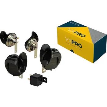 Houkačka LUCAS houkačka šneková 12V/490H-400L, Elta VXPro, sada