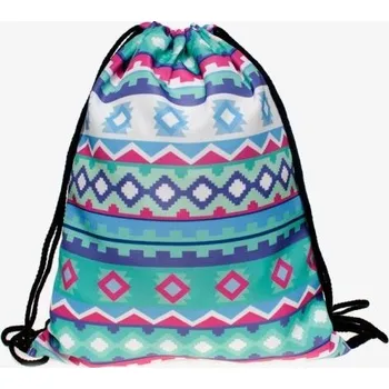 Plátěný vak s 3D potiskem Aztek Green Who cares BLX-09