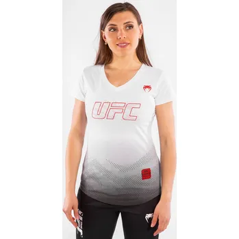 Dámské tričko Dámské triko UFC Venum Authentic 2 Fight Week - White Velikost: XL