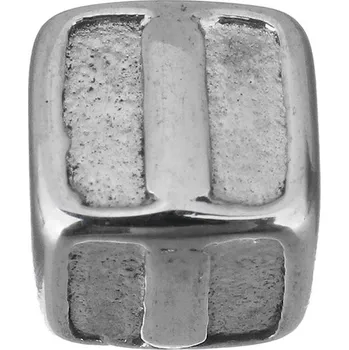 Přívěsek Šperky4U Navlékací ocelový přívěsek korálek - písmeno - K0011-I