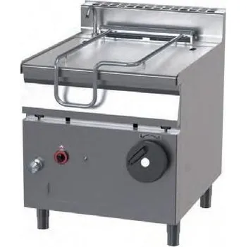 Pánev Plynová smažící pánev sklopná BR-90/80G/N Red Fox 900 (nerezové dno)