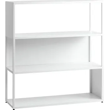 regál Nordic Design Bílý kovový regál Hypper II 100 x110 cm