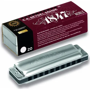 Foukací harmonika C.A. Seydel Söhne Blues 1847 Noble LF