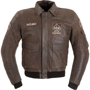 Moto bunda W-Tec Black Heart Bomber Vintage hnědá