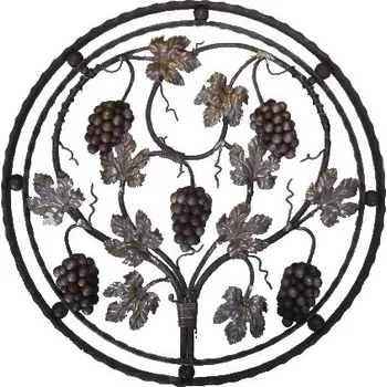 Zábradlí Kovářský ornament 30 x 8, 25 x 5mm, 690 mm