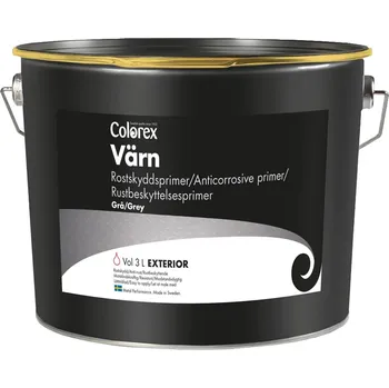 barva na kov Antikorozní základní barva na železo COLOREX Värn Grund - Šedá 1L